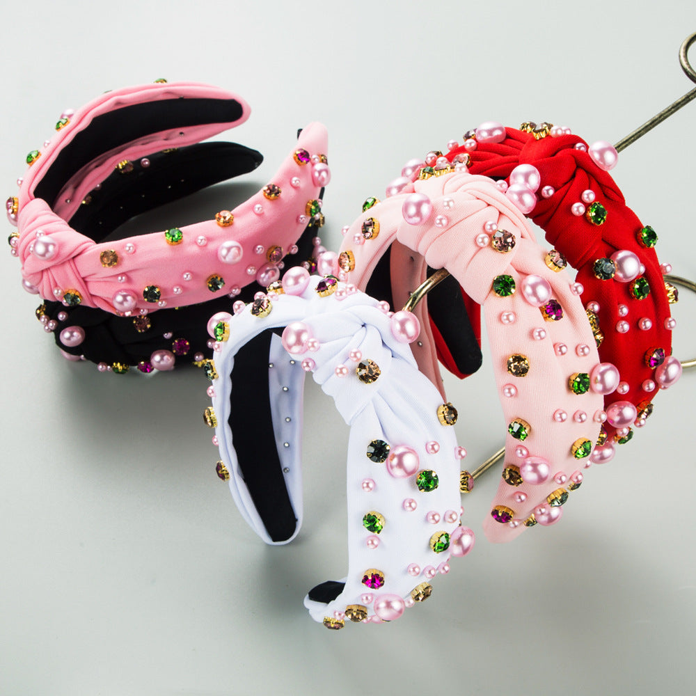 Womens Knotted Beaded Headband™