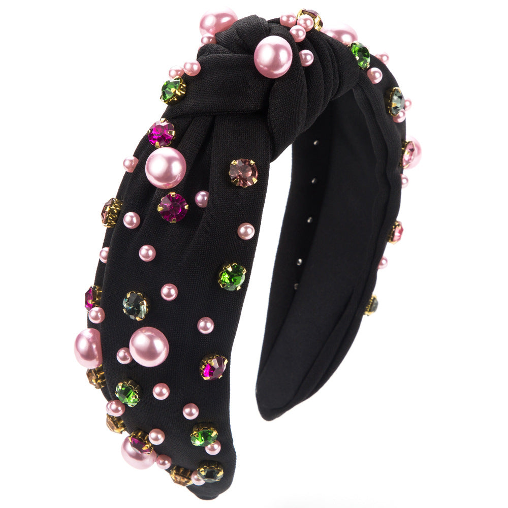 Womens Knotted Beaded Headband™
