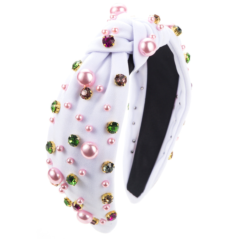 Womens Knotted Beaded Headband™