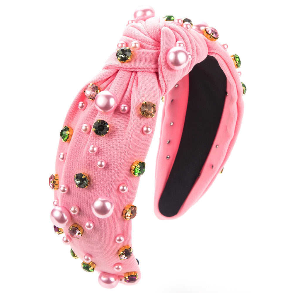 Womens Knotted Beaded Headband™