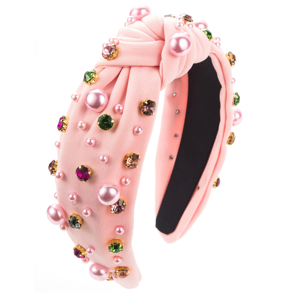 Womens Knotted Beaded Headband™