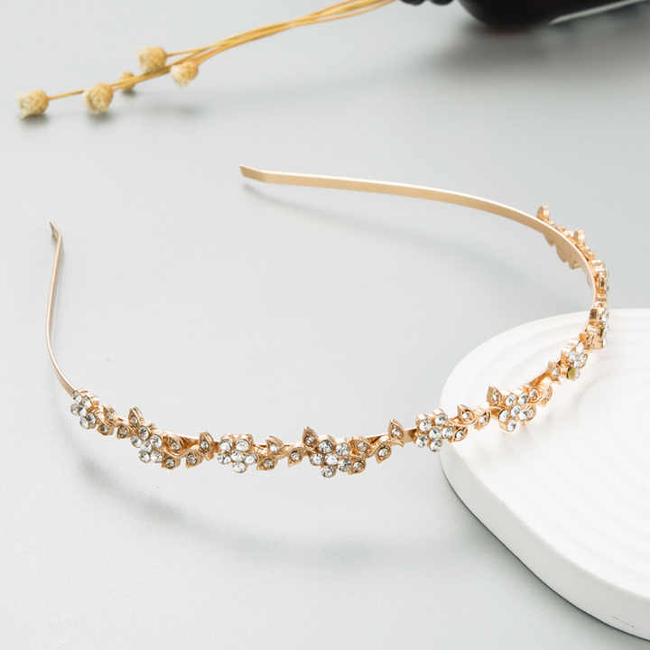 Metal Temperament Inlaid Coloured Diamond Headband™