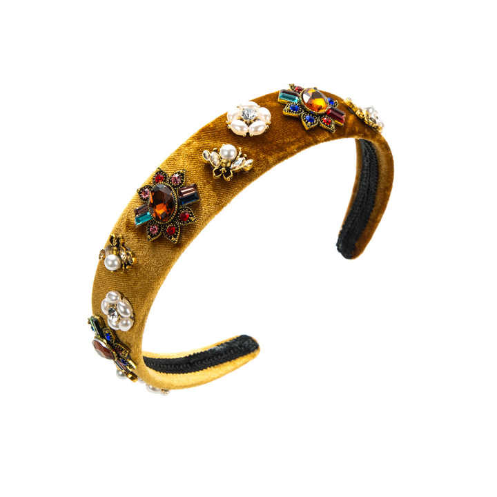 Rhinestone Pearl Baroque Headband™