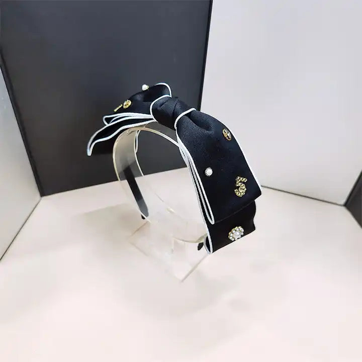 Luxury Double Deck Pearl Headband™