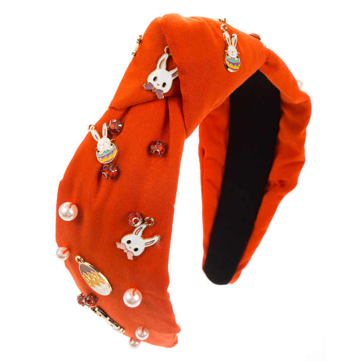 Hand Sewn Rhinestone Pearl Headband™
