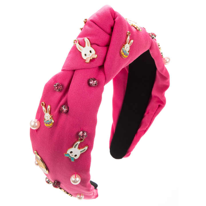 Hand Sewn Rhinestone Pearl Headband™