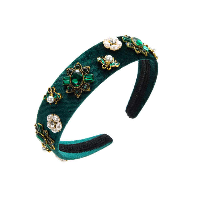 Rhinestone Pearl Baroque Headband™