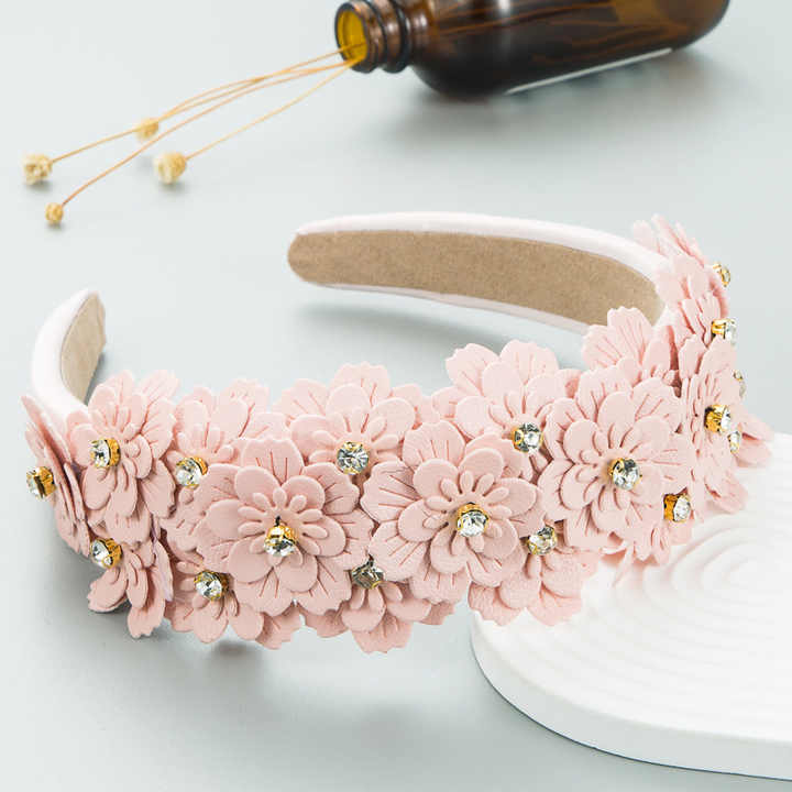 Flower Inlaid Zircon Retro Headband™