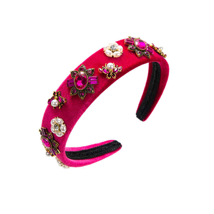 Rhinestone Pearl Baroque Headband™