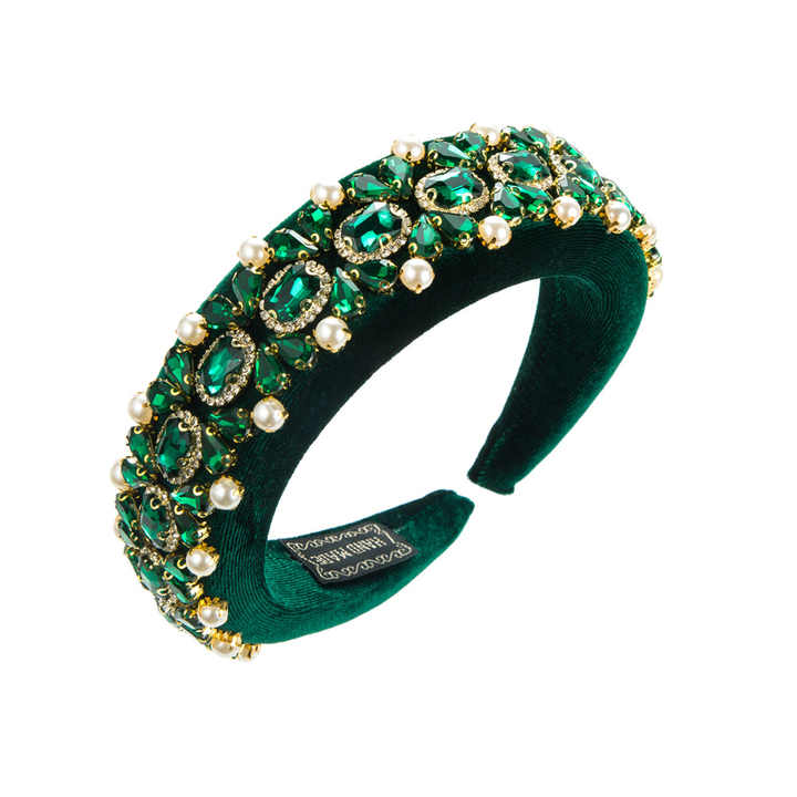Retro Full Of Diamond Pearl Rhinestone Headband™