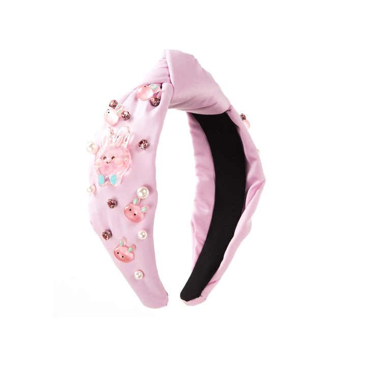 Transparent Rhinestone Pearl Cute Rabbit Headband™