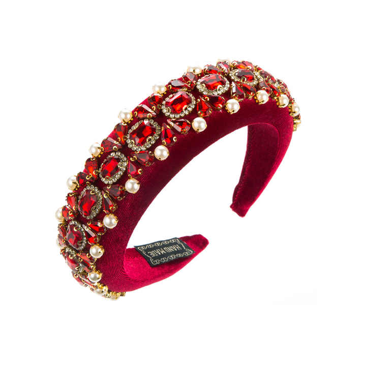 Retro Full Of Diamond Pearl Rhinestone Headband™