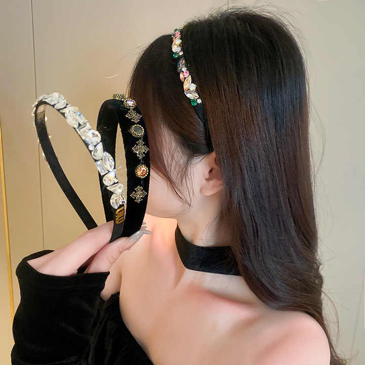 Korean Style Shiny Crystal Bridal Hairband With Crown™