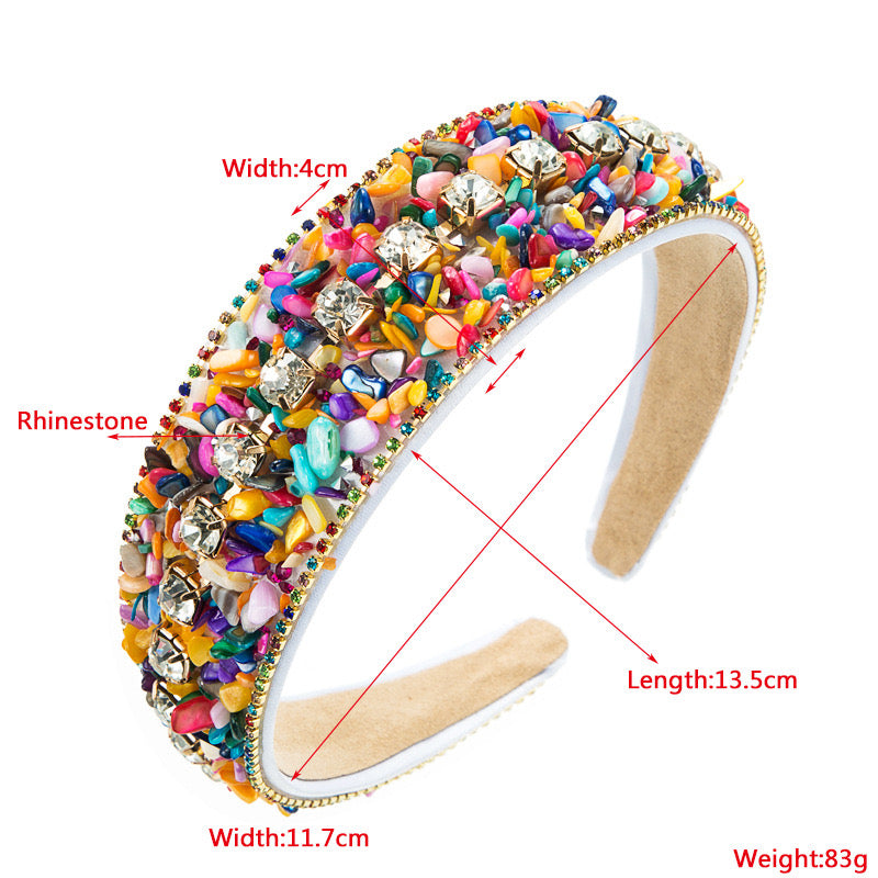 Luminous Stone Colorful Crystal Headband™